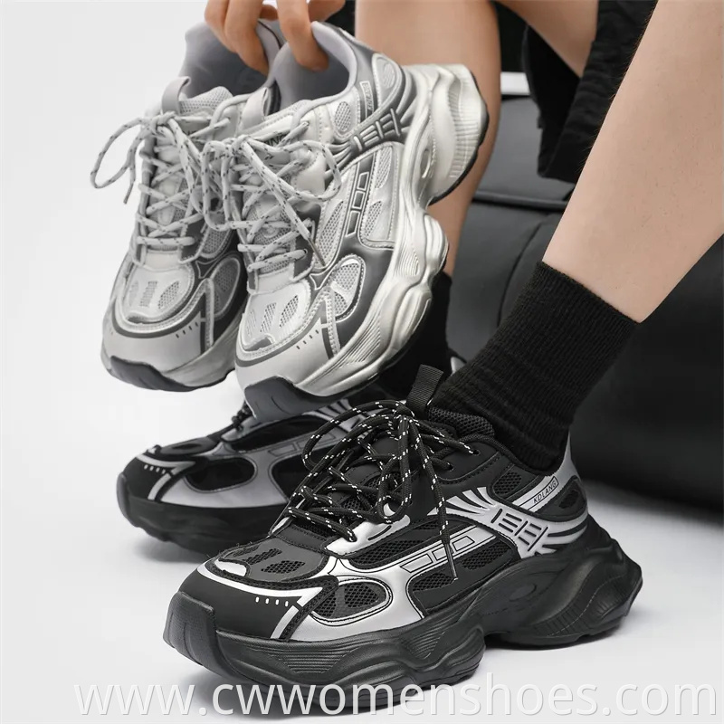 Thick-Soled Men Women Casual Breathable High Quality Sports Running Shoes Ex-24r2757